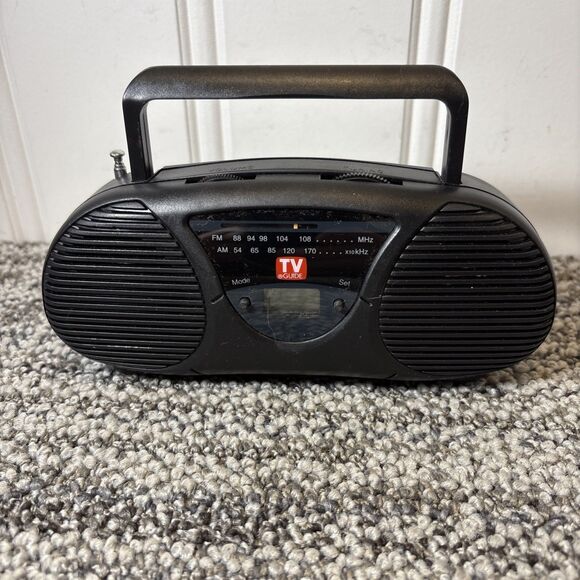 Set of 2 VTG LIFELONG Mini Baby Boom Box AM/FM Portable Radio Tested & Works - Picture 10 of 16